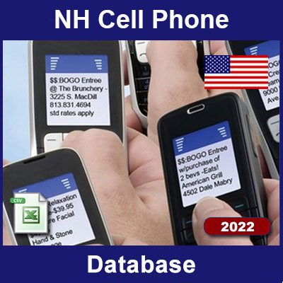 New Hampshire Cell Phone Database Usbizdata Com
